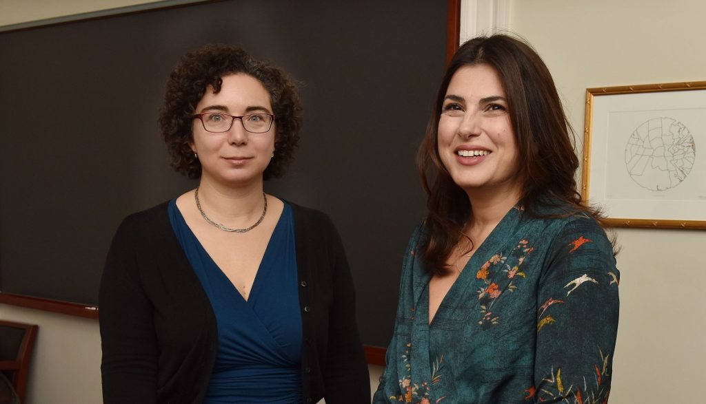Yelena Baraz and Effie Rentzou