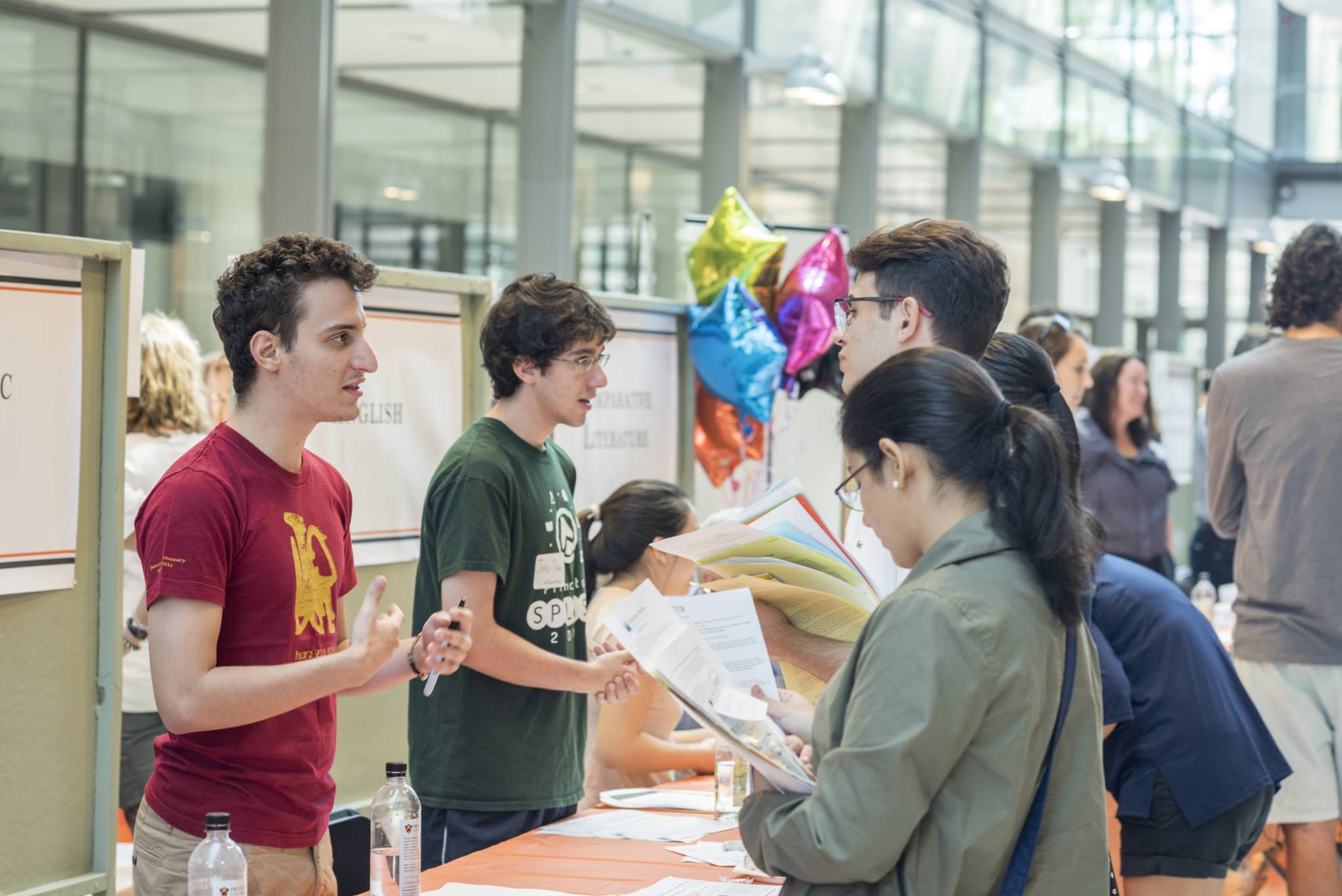 Students learn about Humanistic Studies offerings at Princeton Preview 2016