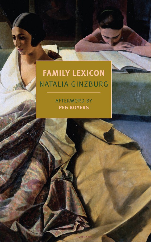 Book cover of Natalia Ginzburg’s "Family Lexicon"
