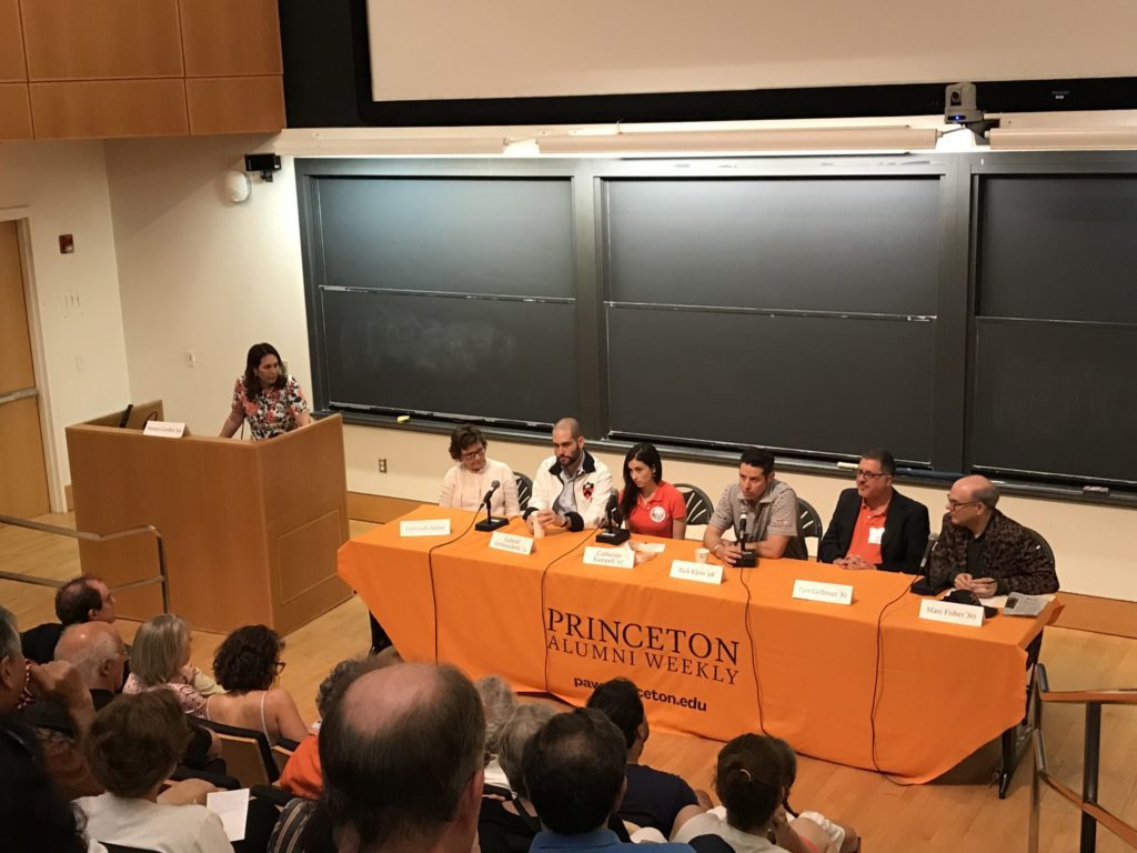 Image of PAW/JRN Reunions panel in 2018